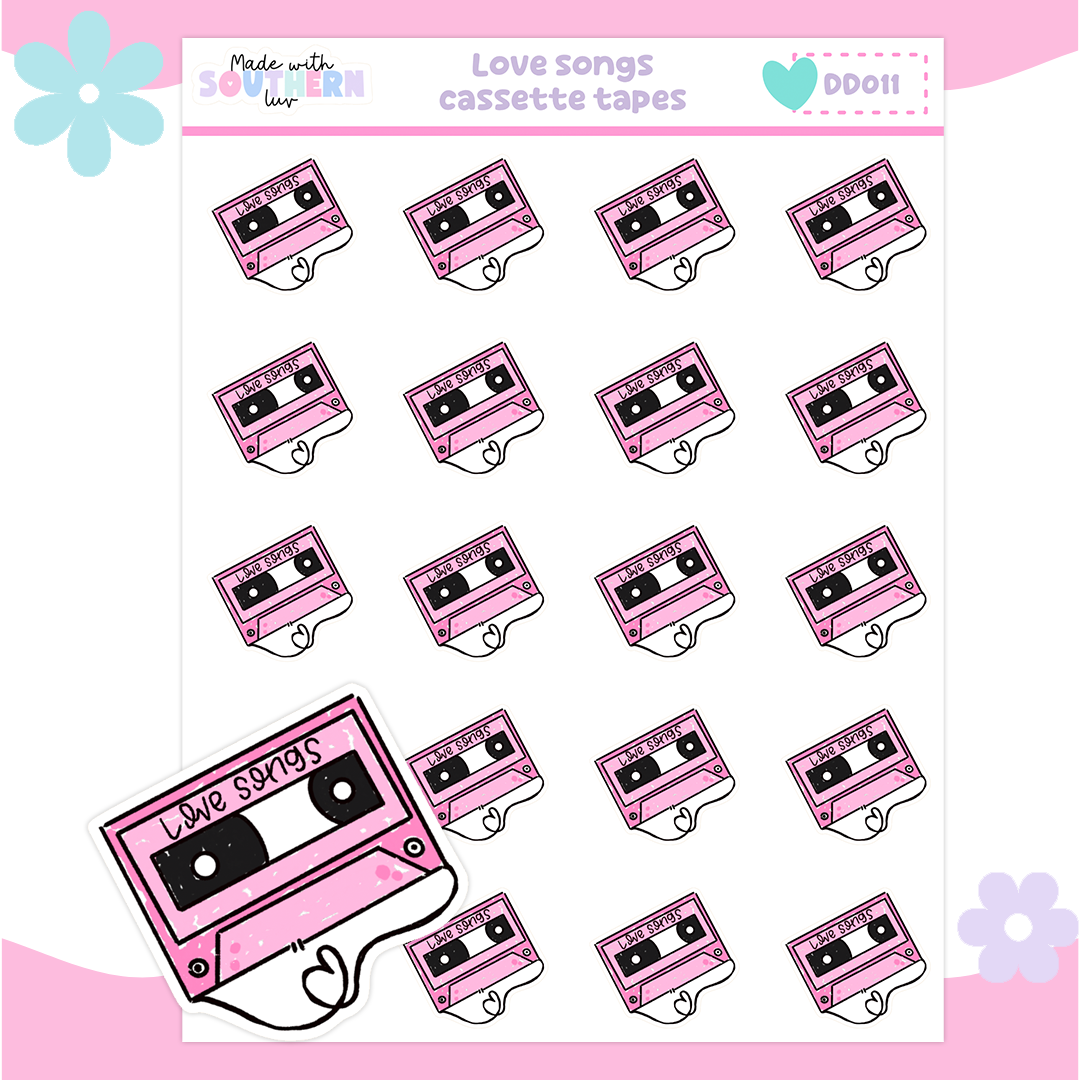 DD011 | LOVE SONGS CASSETTE TAPE