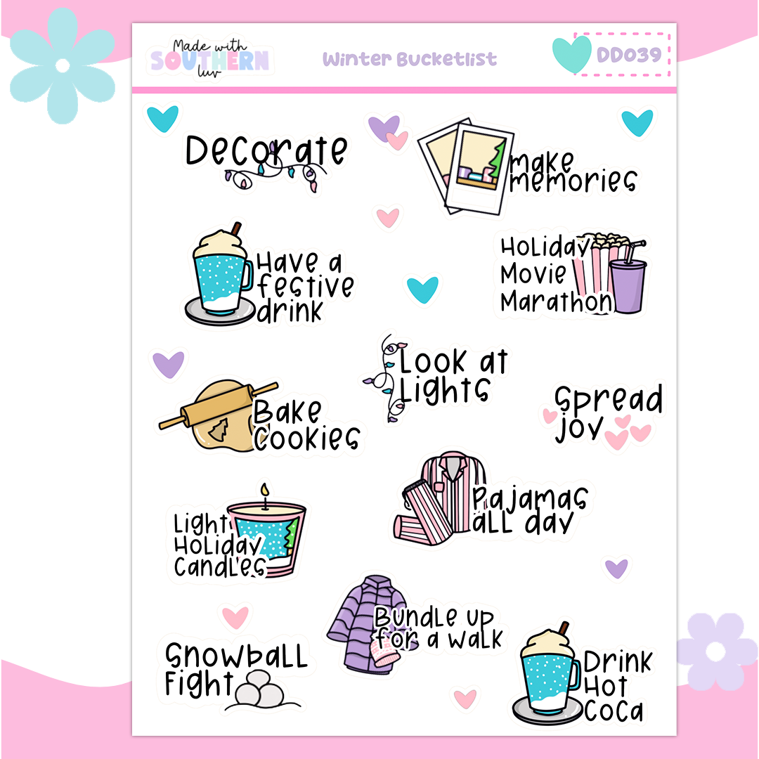 DD039 | WINTER BUCKETLIST