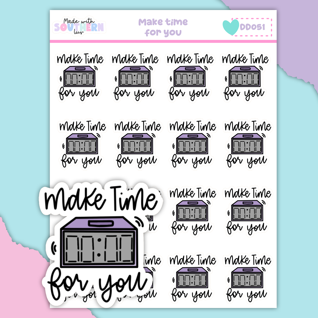 DD051 | MAKE TIME FOR YOU.. CLOCK