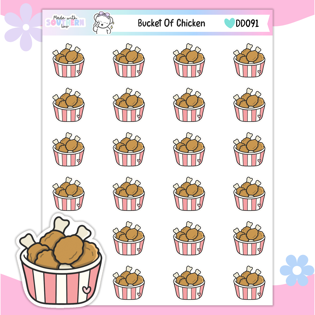 DD091 | BUCKET OF CHICKEN
