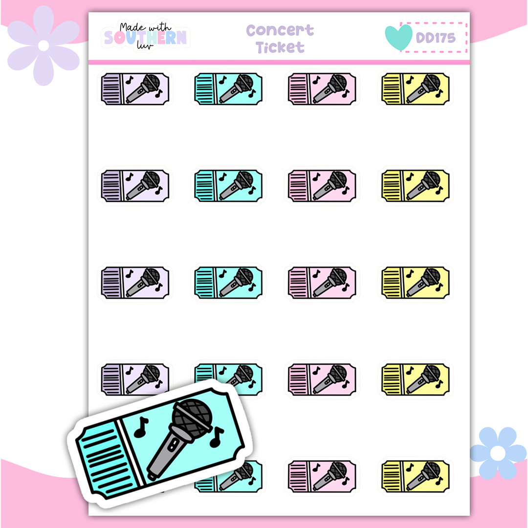 DD175 | CONCERT TICKET