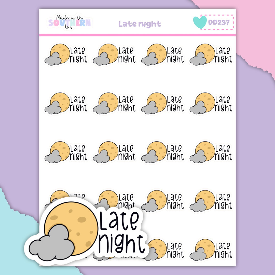 DD237 | LATE NIGHT