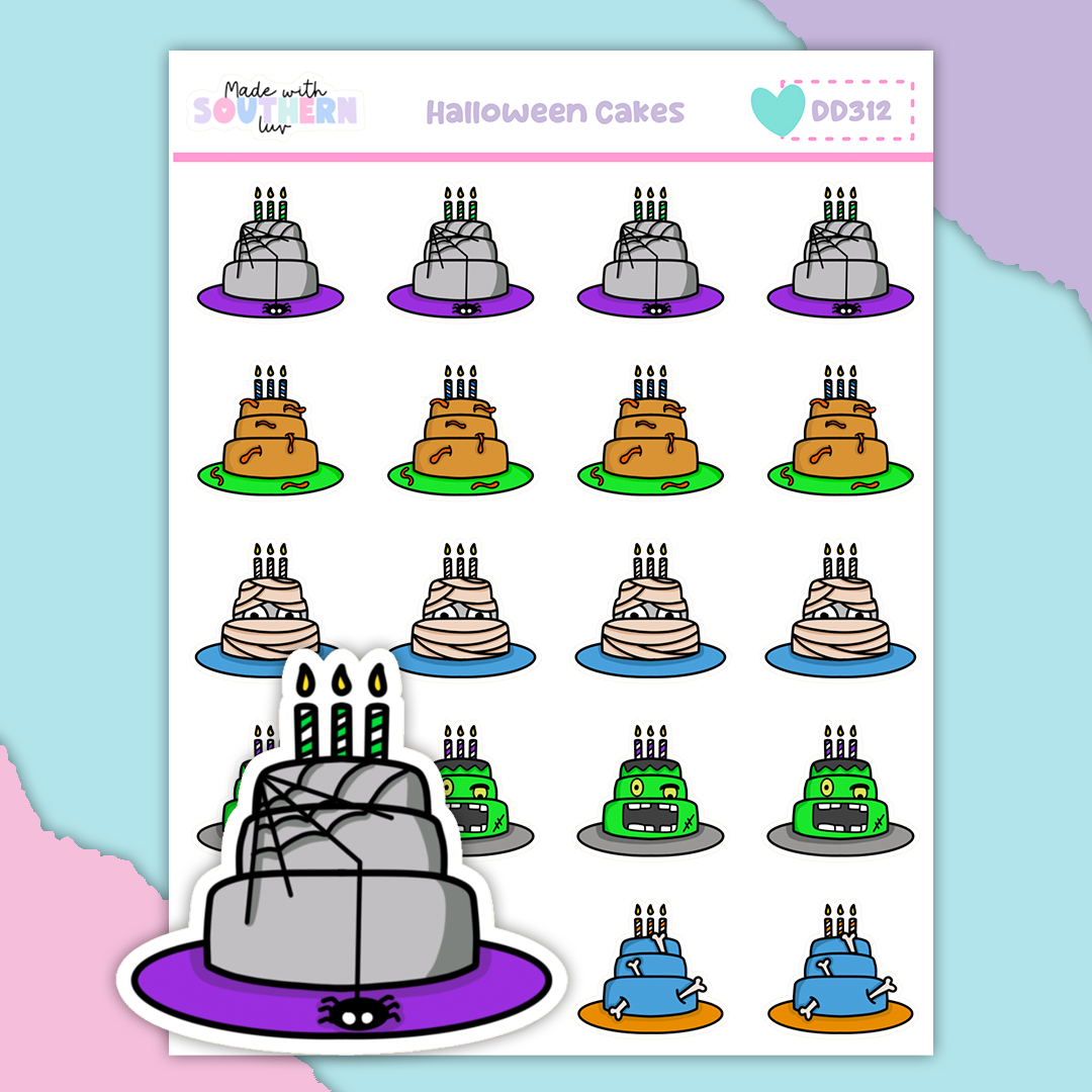 DD312 | HALLOWEEN CAKES