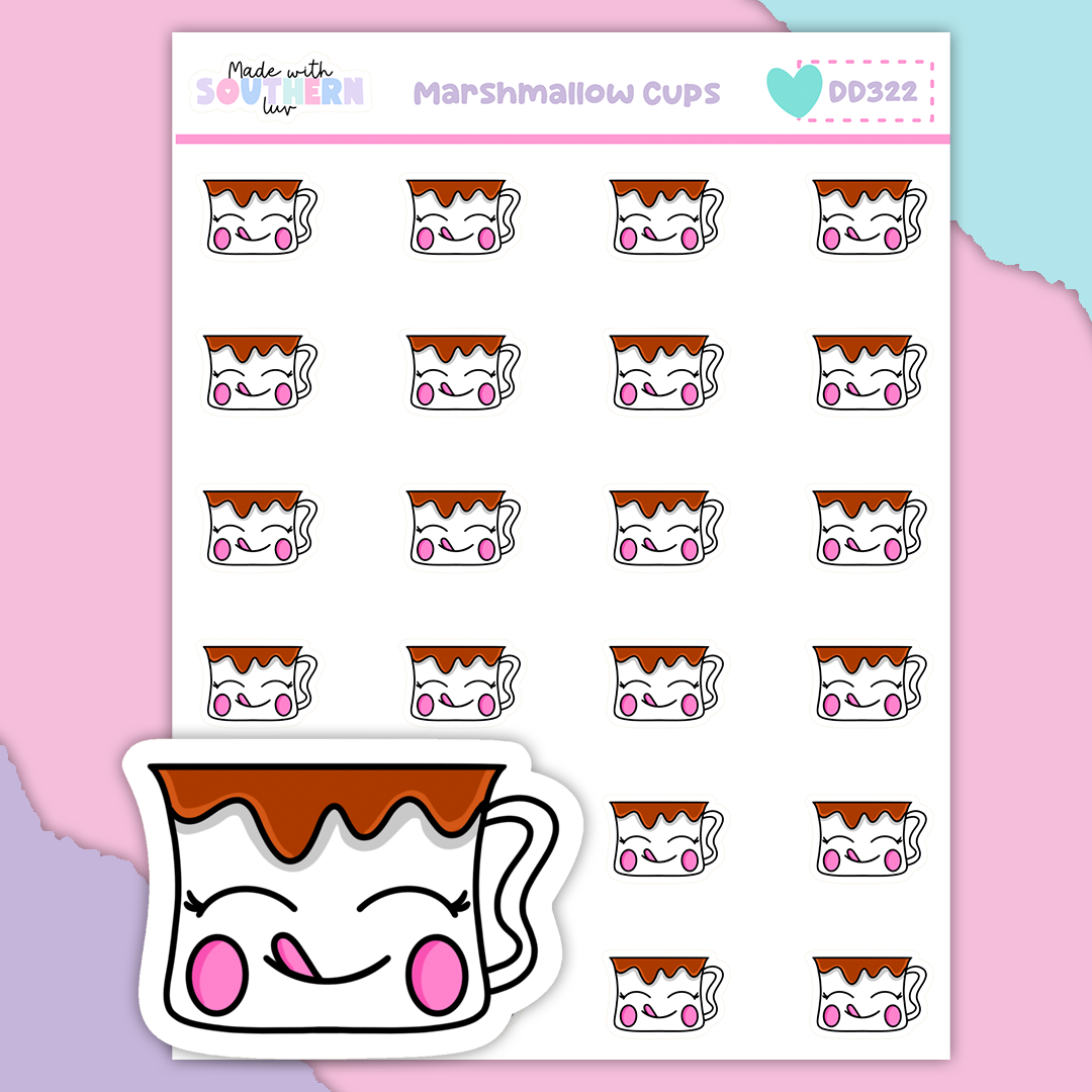 DD322| MARSHMALLOW CUPS