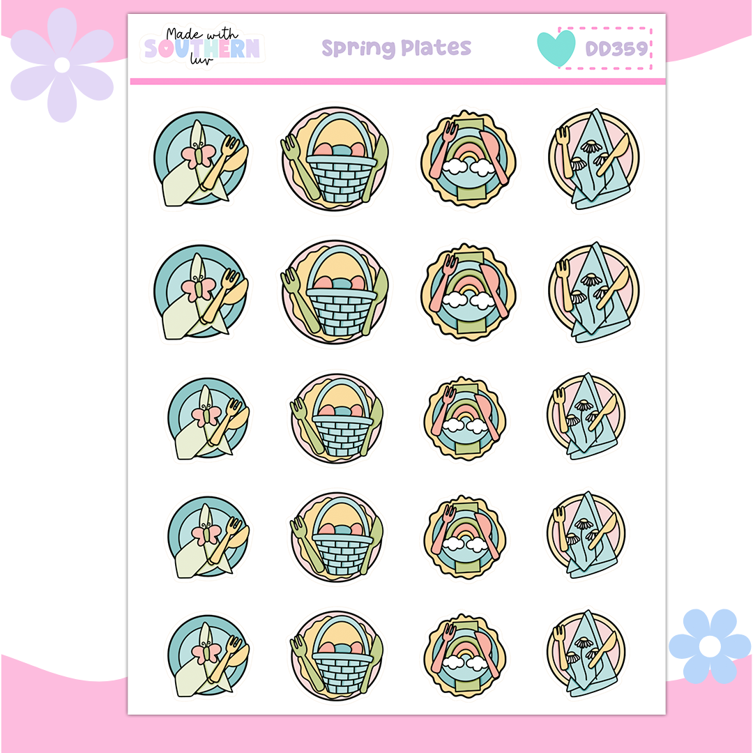 DD359 | SPRING PLATES