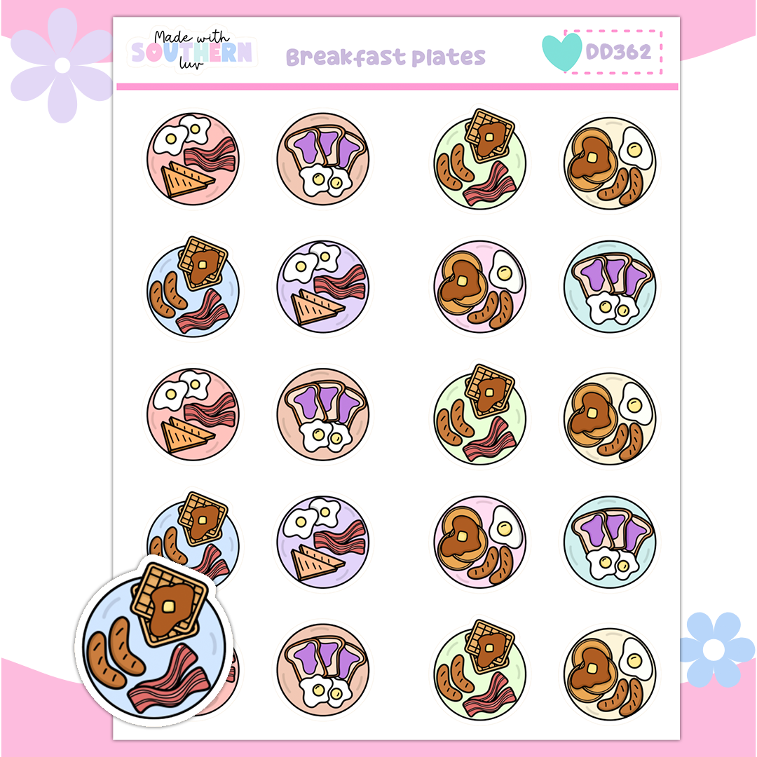 DD362 | BREAKFAST PLATES