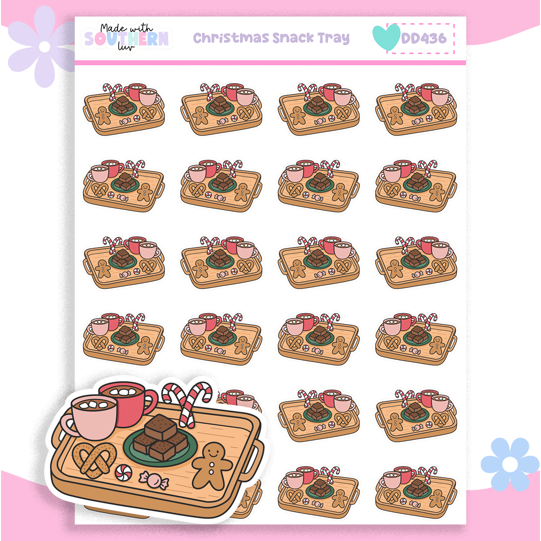 DD436 | CHRISTMAS SNACK TRAY