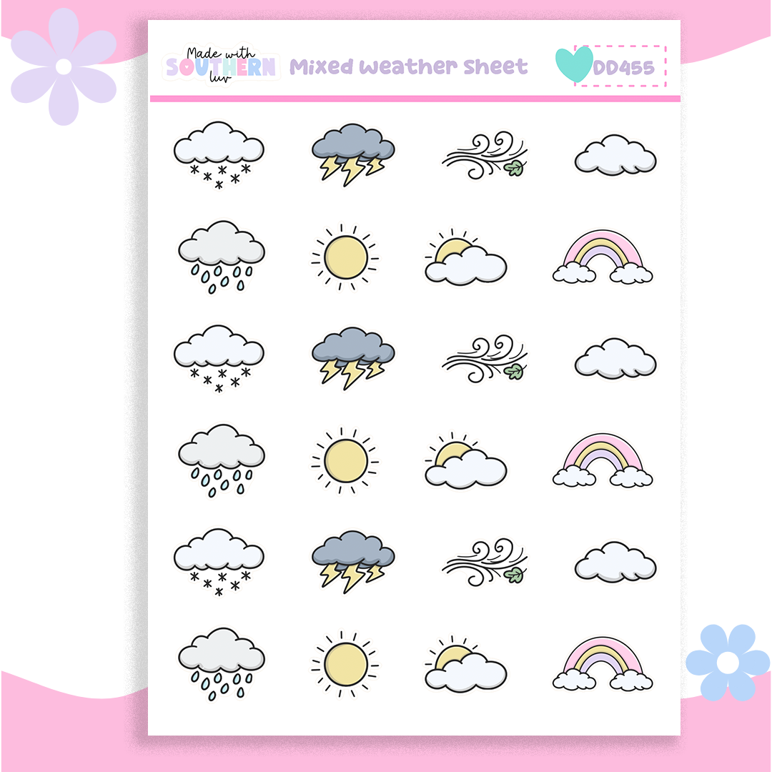 DD455 | MIXED WEATHER SHEET