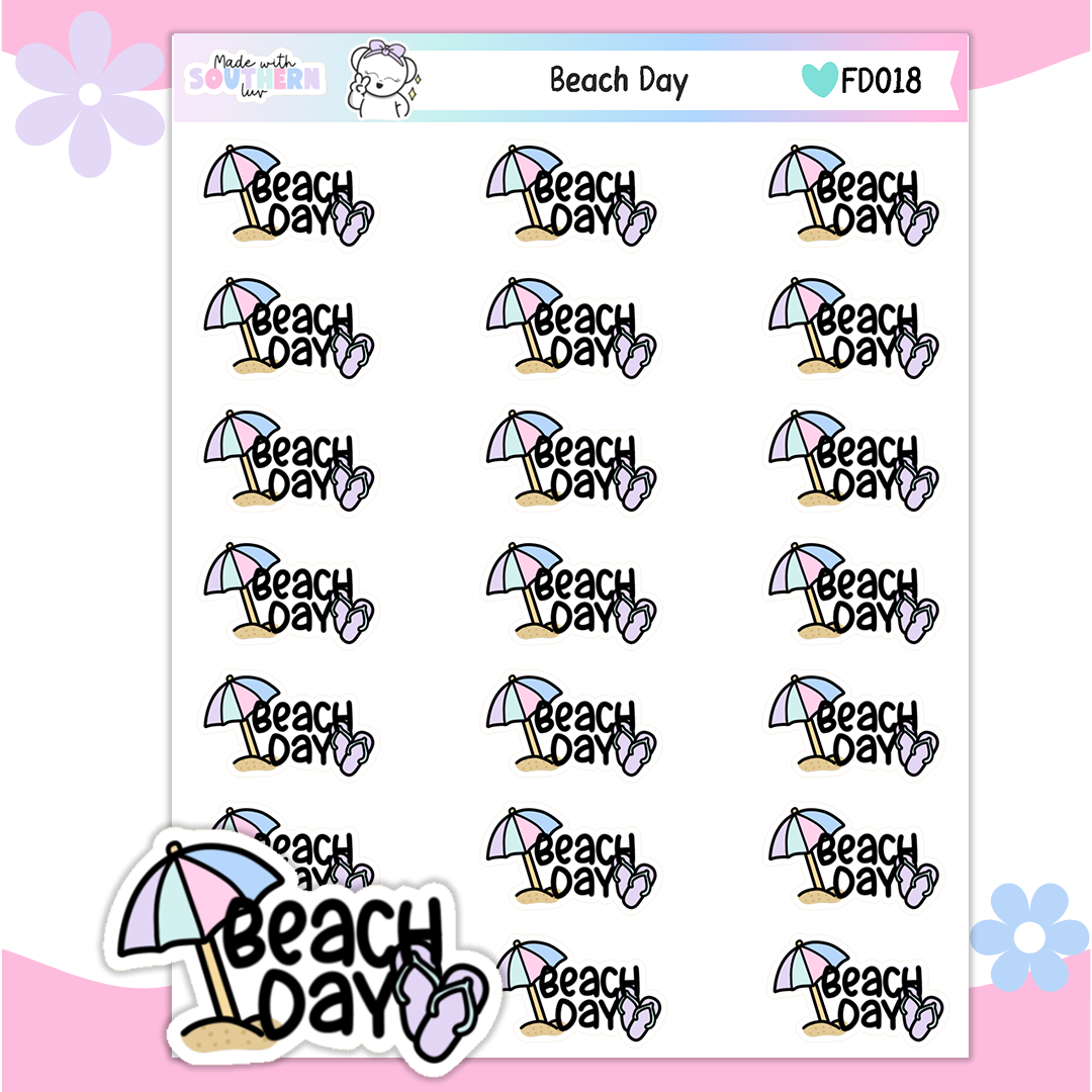FD018 | BEACH DAY