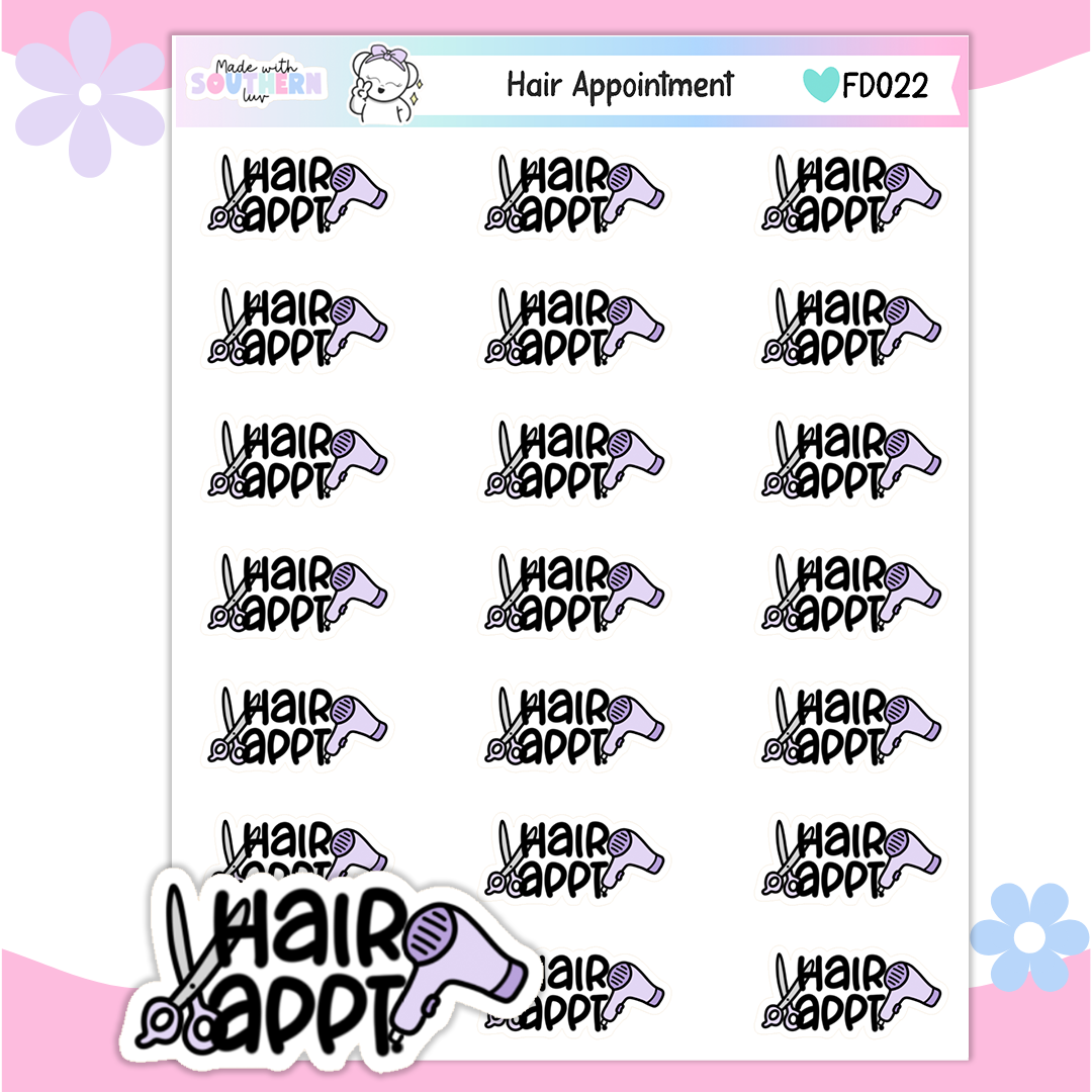 FD022 | HAIR APPOINTMENT