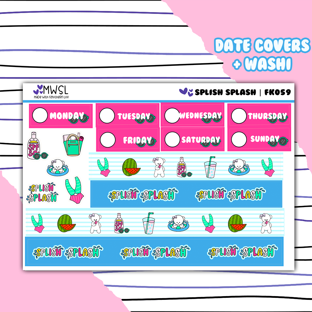 FK059 | SPLISH SPLASH VERTICAL FULL KIT