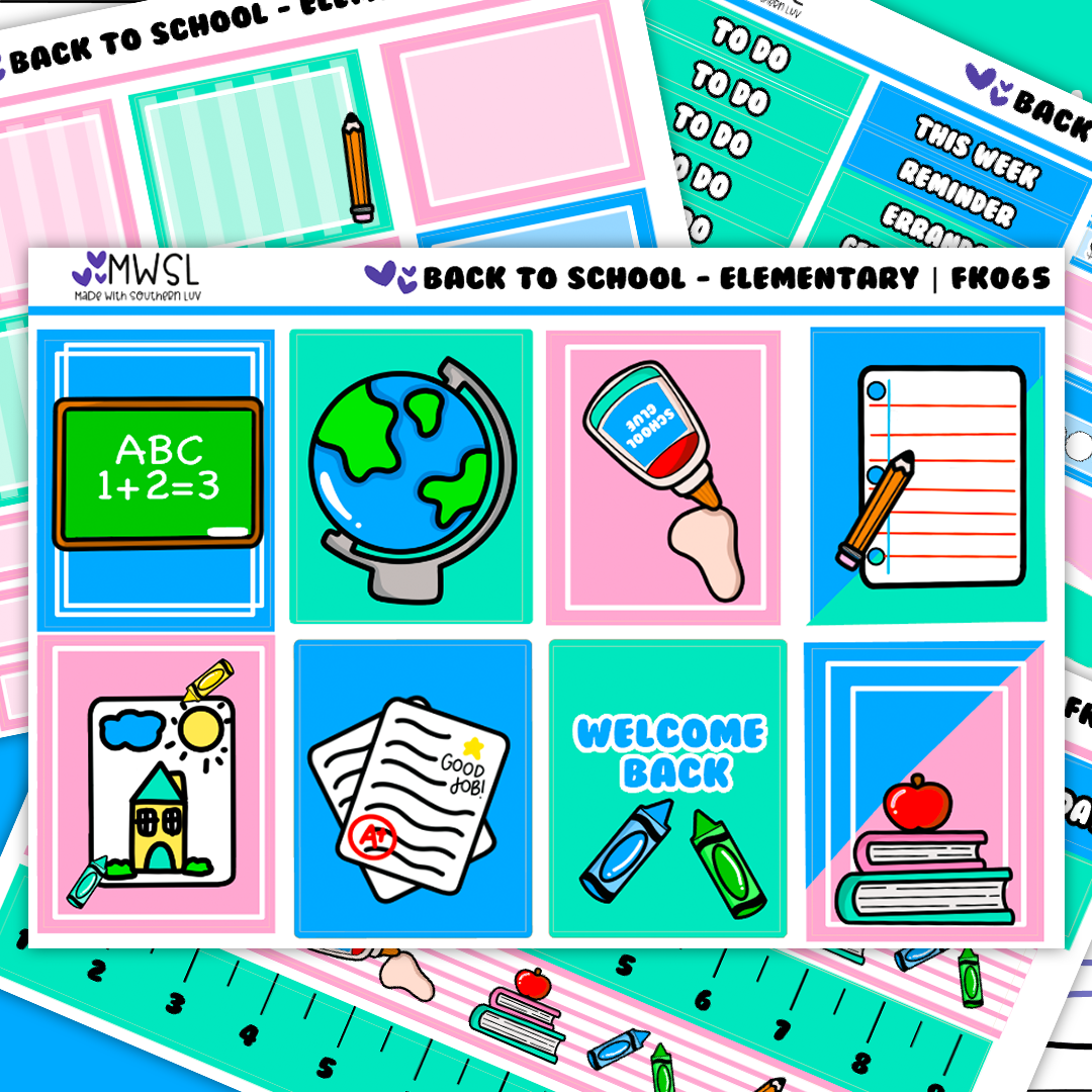 FK065 | BACK TO SCHOOL - ELEMENTARY FULL KIT