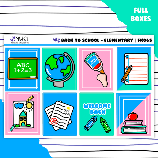 FK065 | BACK TO SCHOOL - ELEMENTARY FULL KIT