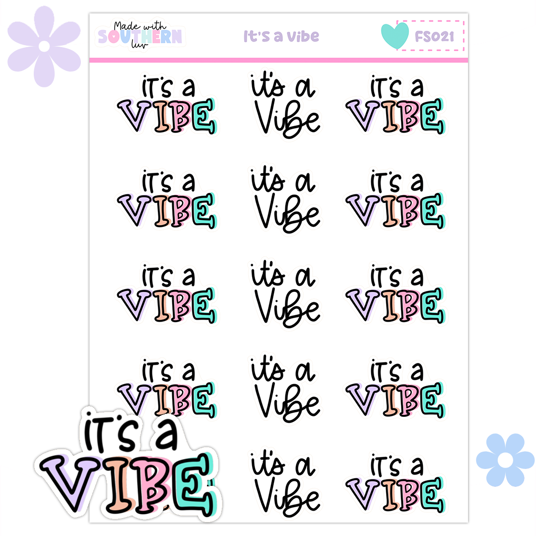 FS021 | ITS A VIBE - FUNCTIONAL SCRIPT