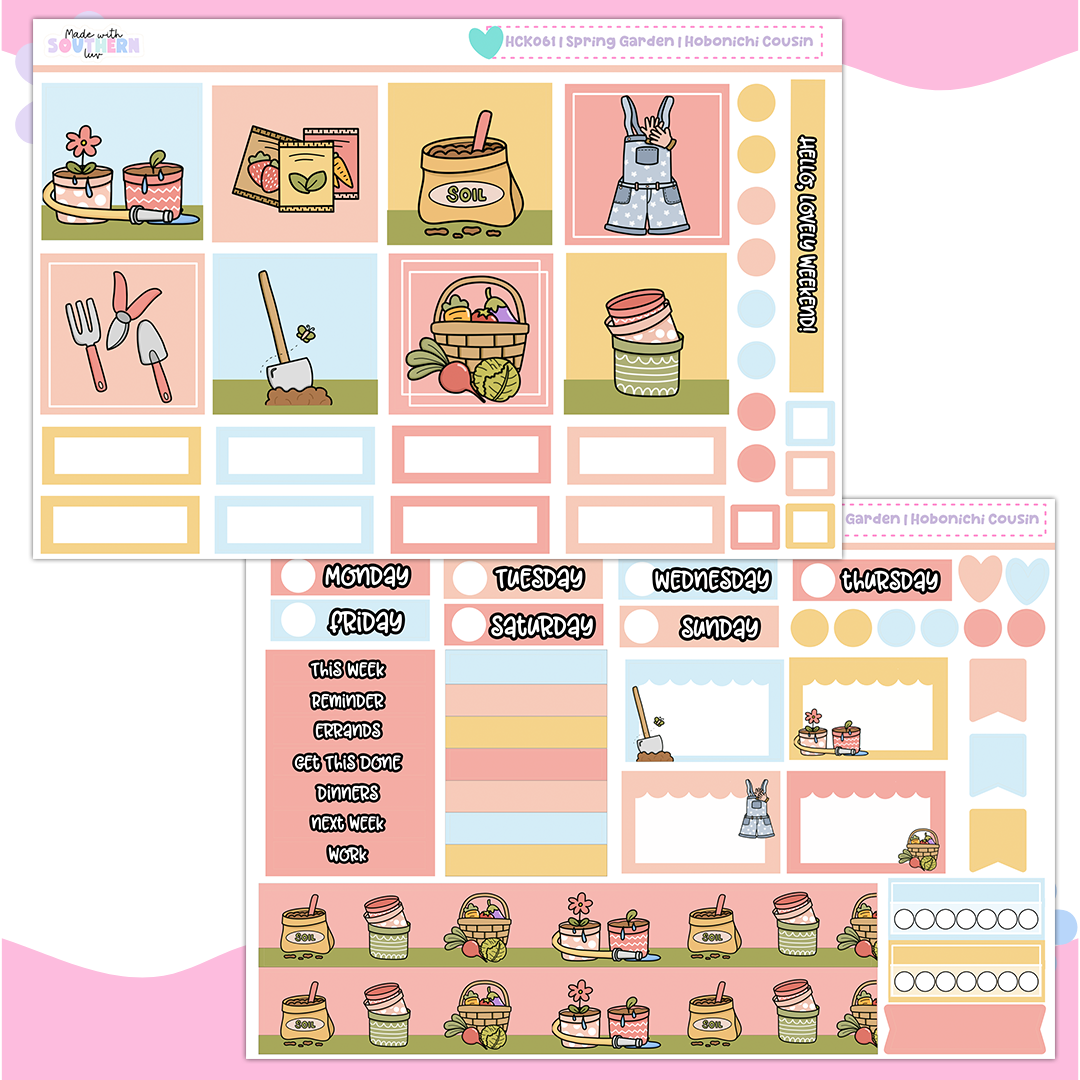 HCK061 | SPRING GARDEN | HOBONICHI COUSIN