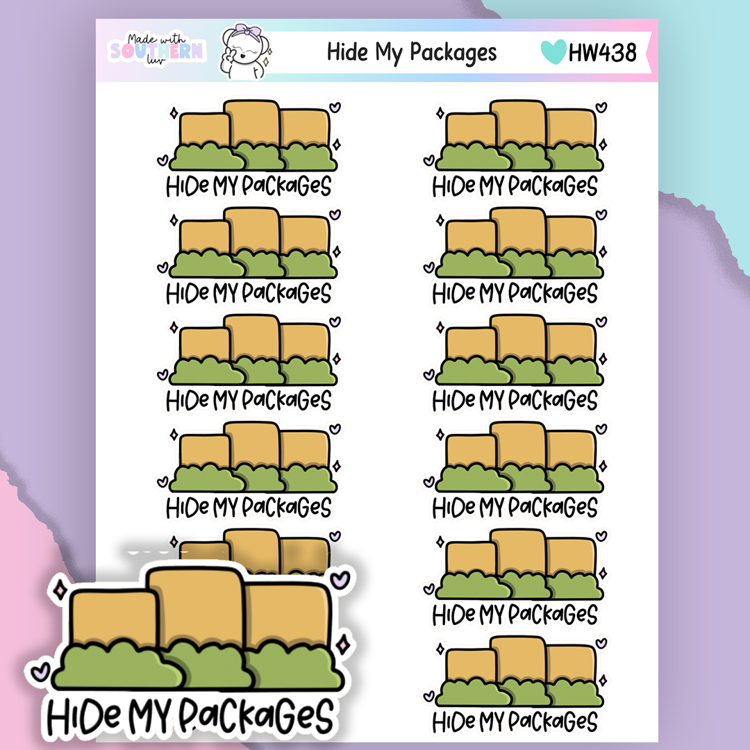 HW438 | HIDE MY PACKAGES