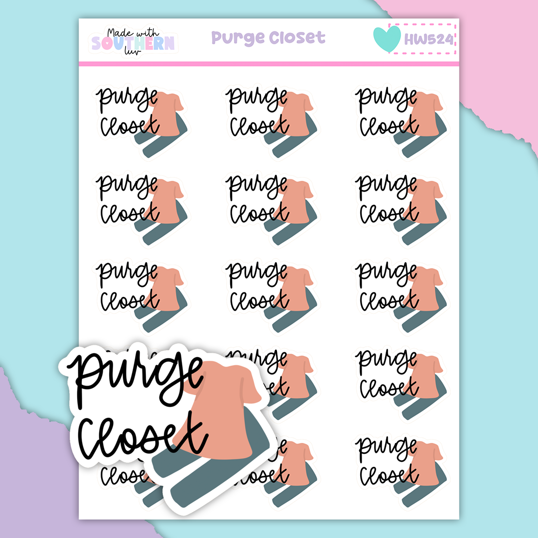 HW524 | PURGE CLOSET