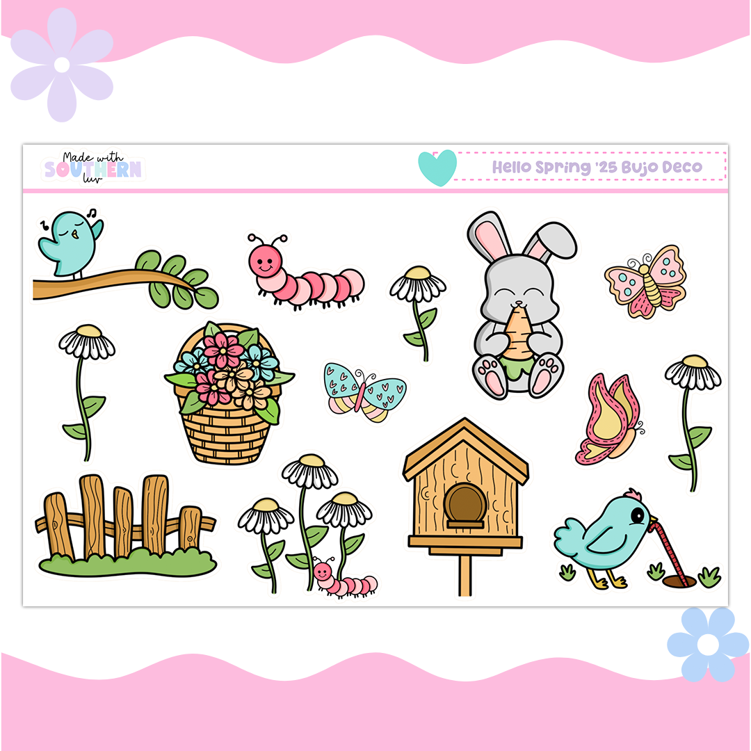 HELLO SPRING '25 BUJO DECO
