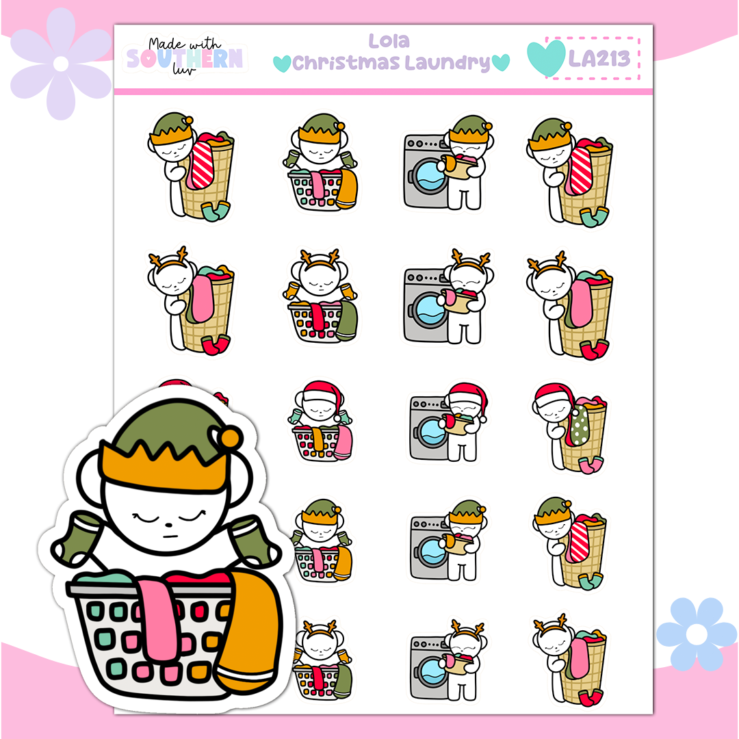 LA213 | LOLA | CHRISTMAS LAUNDRY
