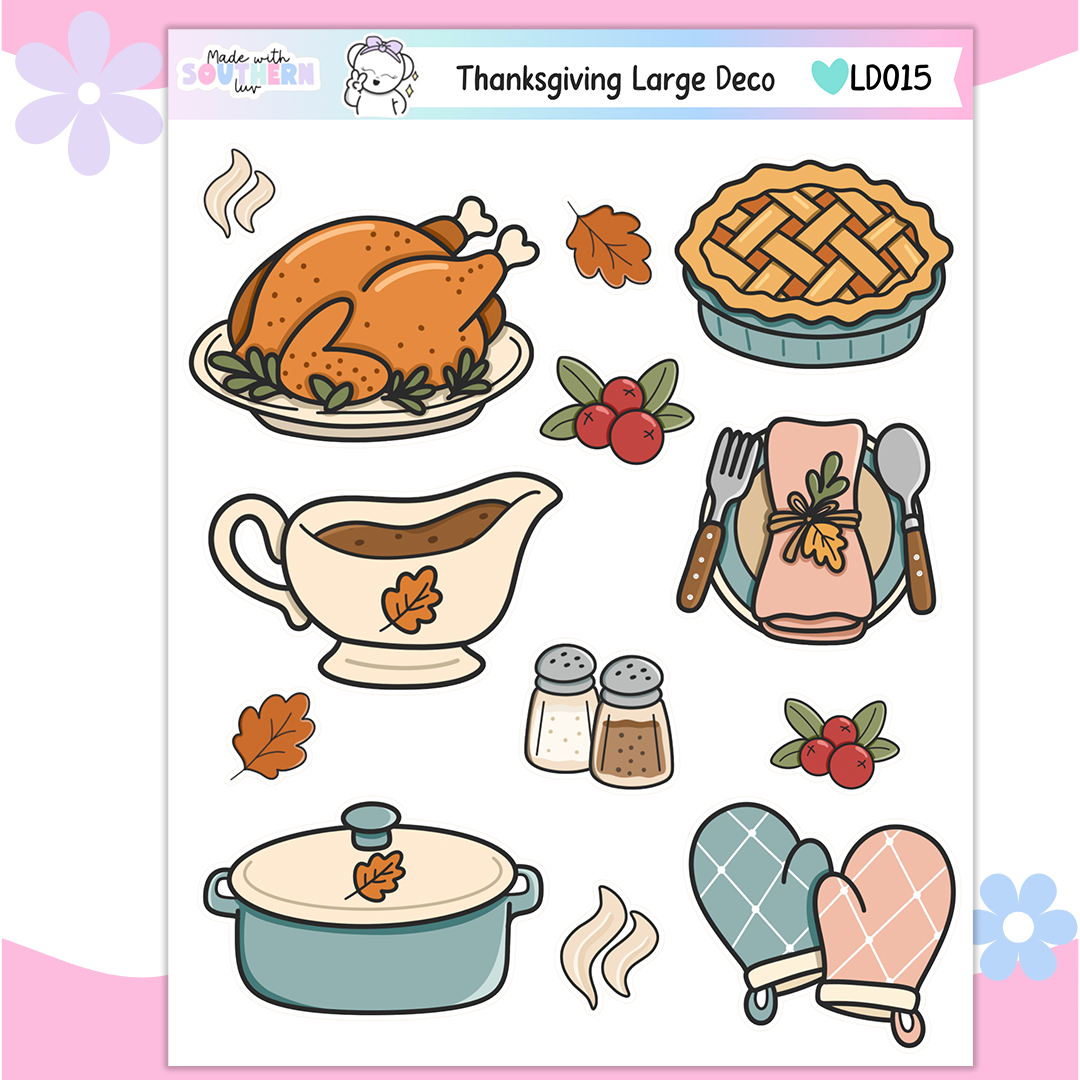 LD015 | THANKSGIVING | LARGE DECO