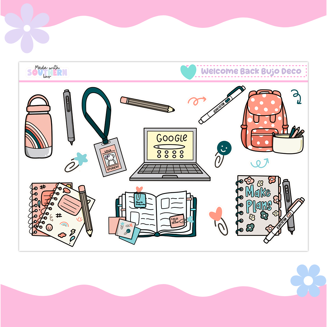 WELCOME BACK BUJO DECO