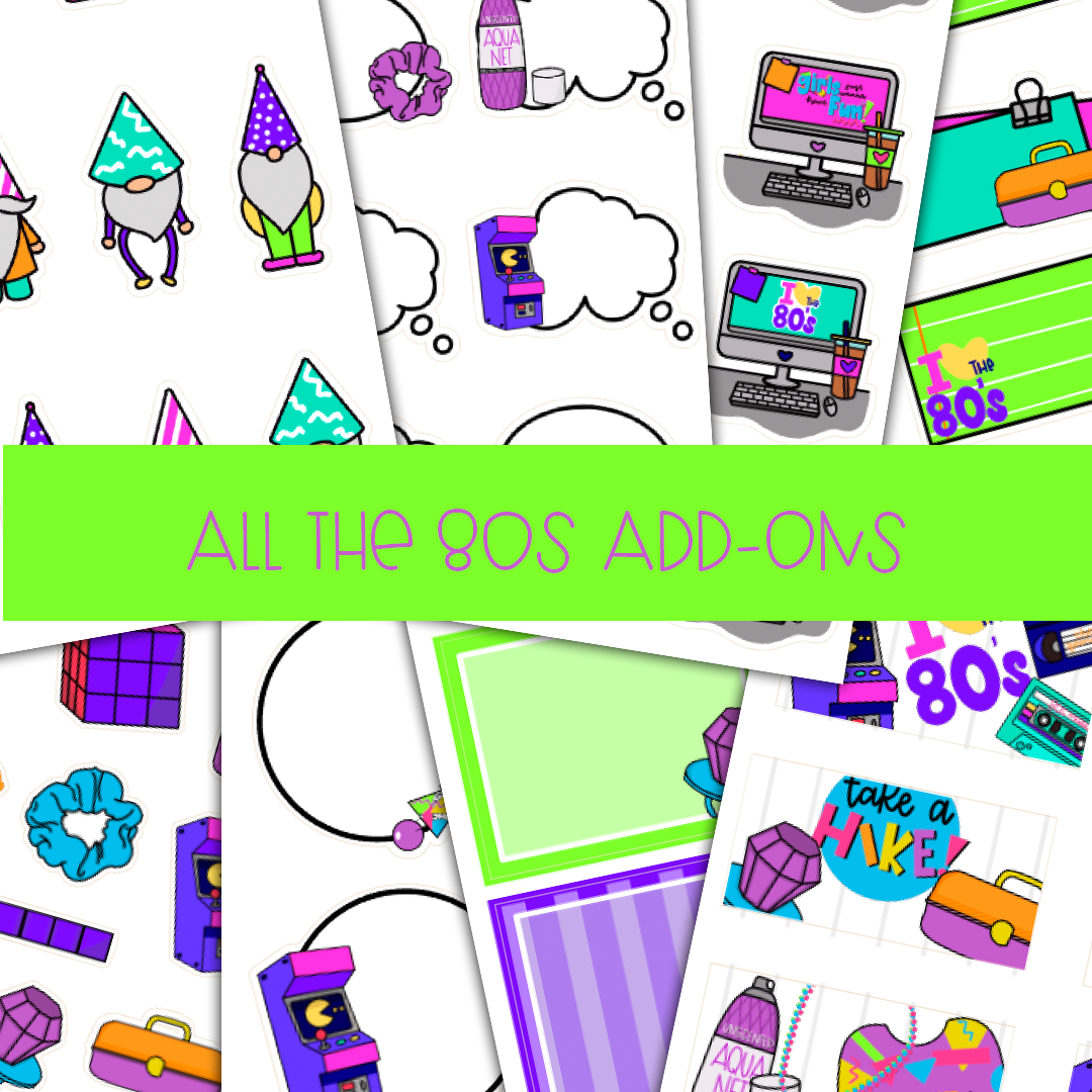 AOB016 | ALL THE 80S ADD-ONS