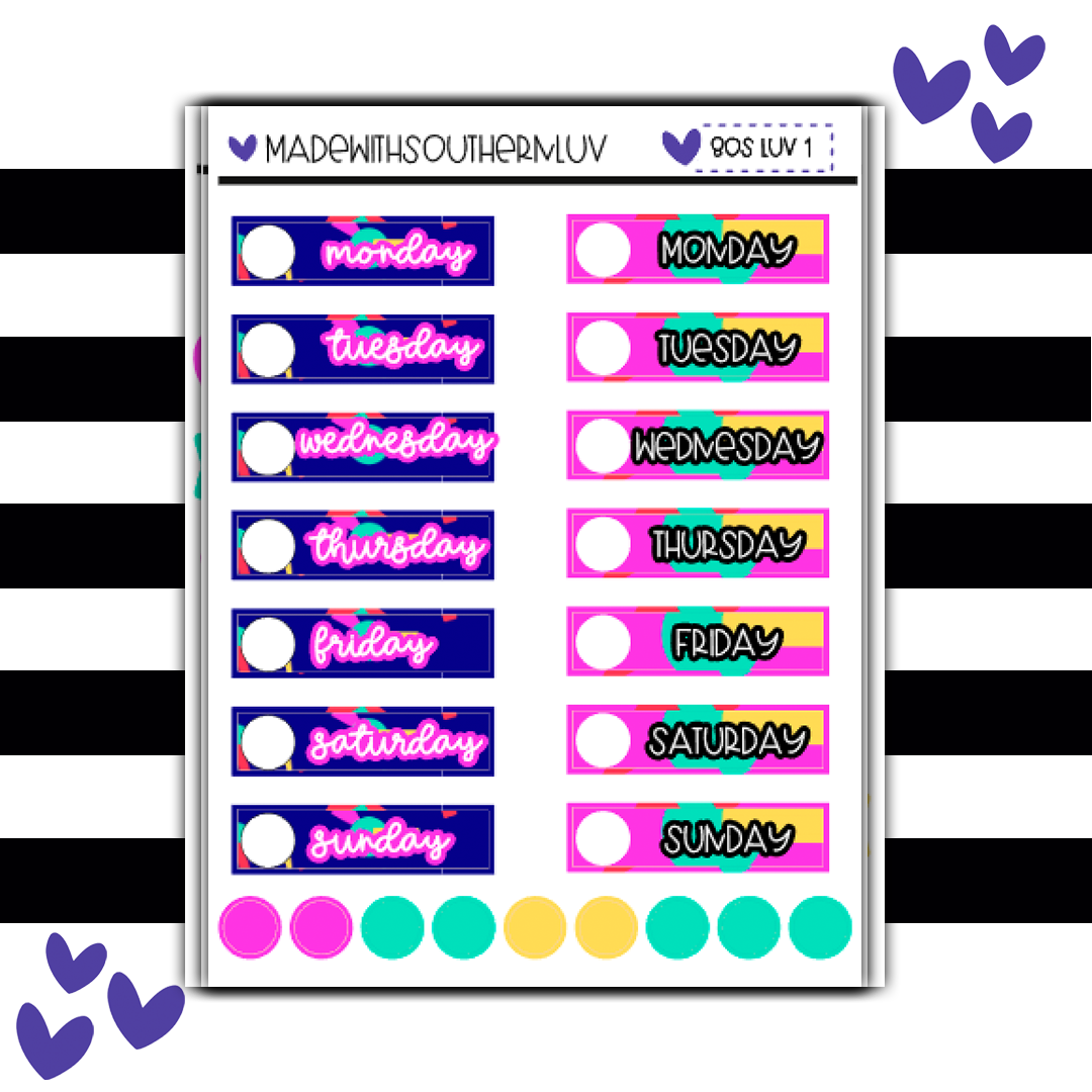 80s LUV - HOBONICHI COUSIN BUNDLE