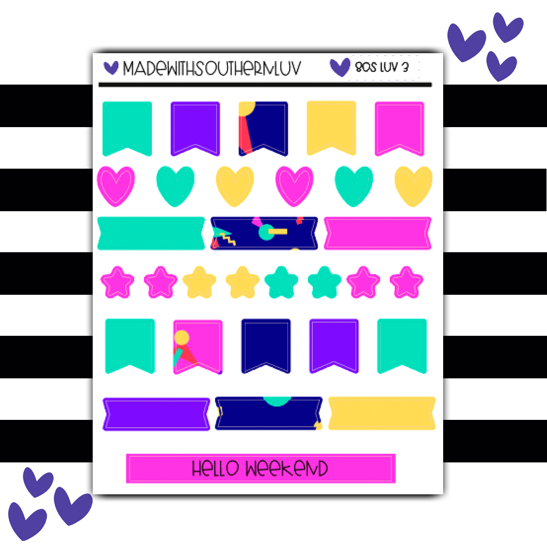 80s LUV - HOBONICHI COUSIN BUNDLE