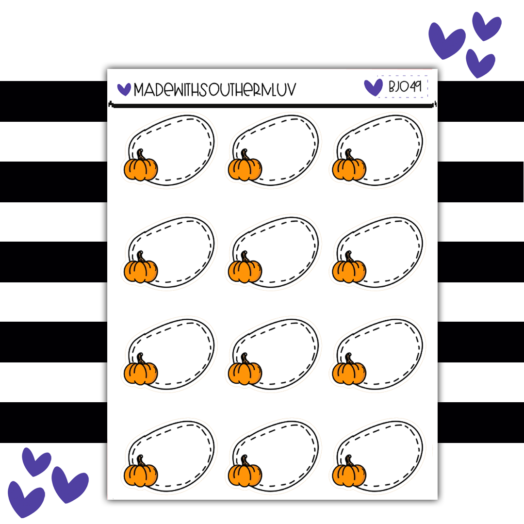BJ049 | PUMPKIN BLOTCH