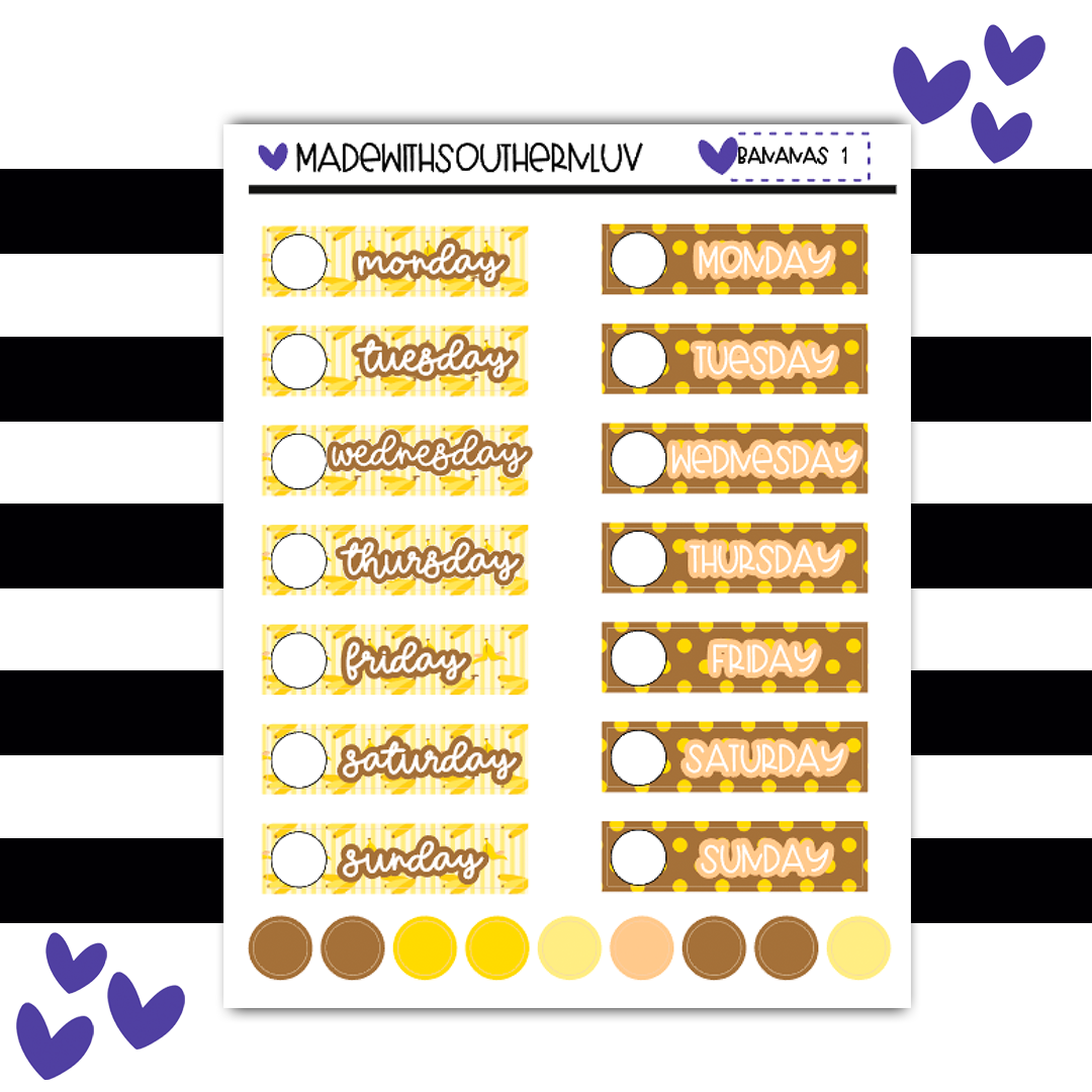 BANANAS - HOBONICHI COUSIN BUNDLE