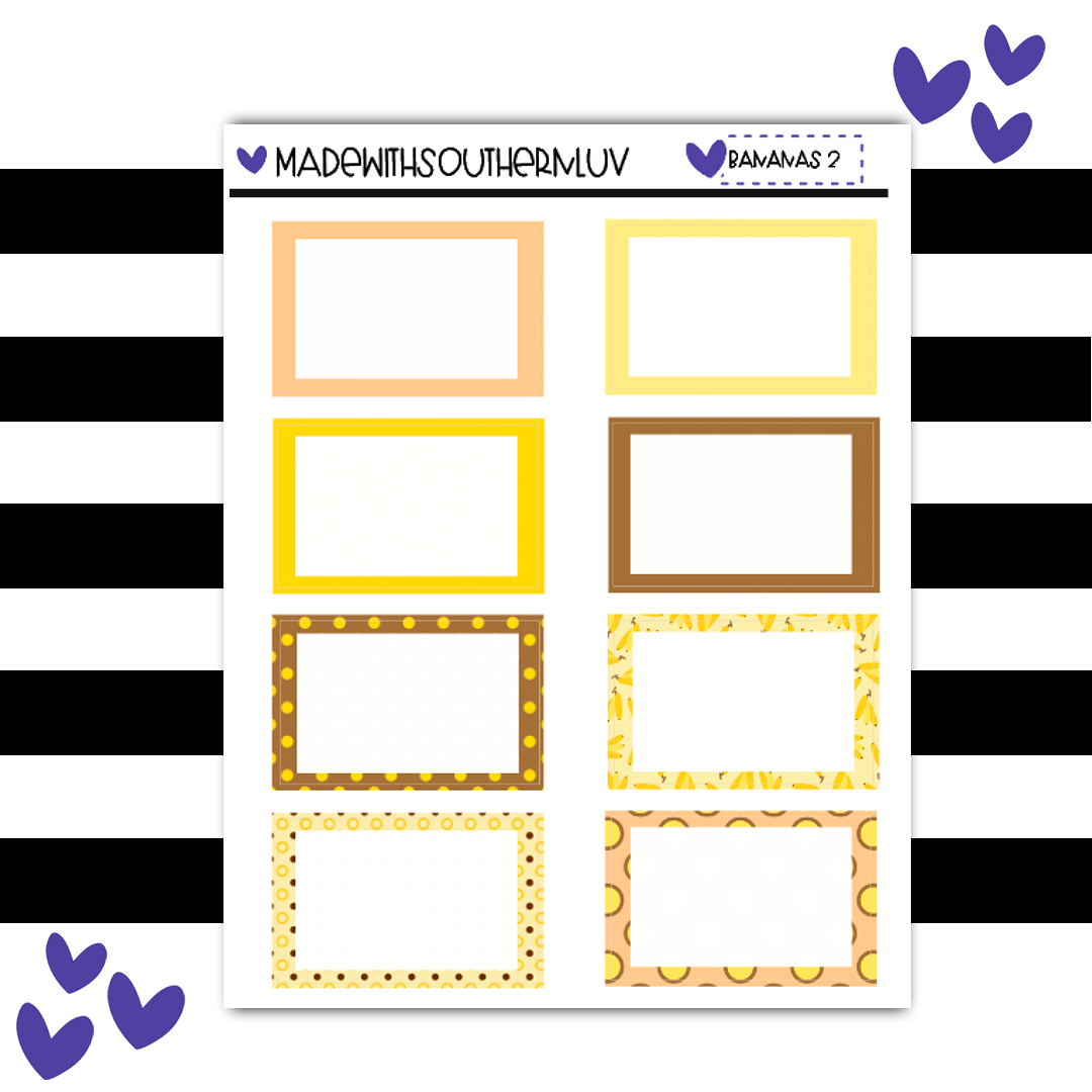 BANANAS - HOBONICHI COUSIN BUNDLE