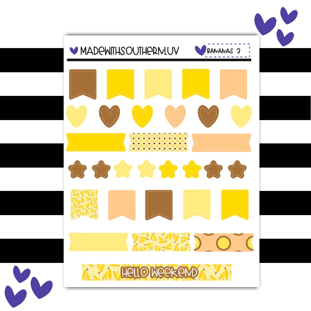 BANANAS - HOBONICHI COUSIN BUNDLE