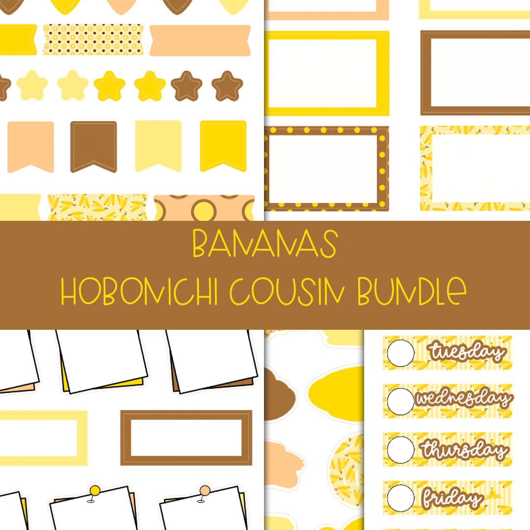 BANANAS - HOBONICHI COUSIN BUNDLE