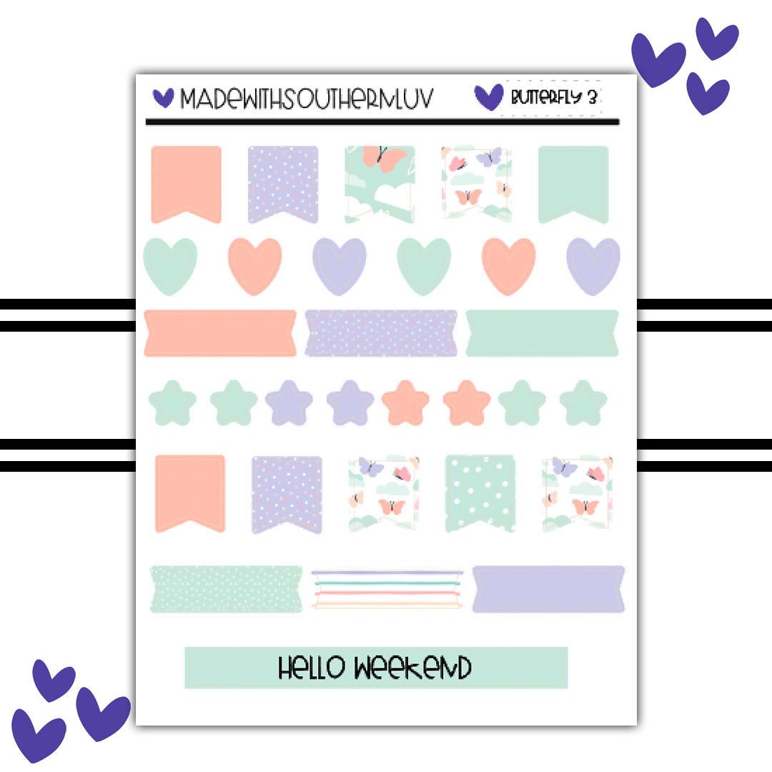 BUTTERFLY - HOBONICHI COUSIN BUNDLE