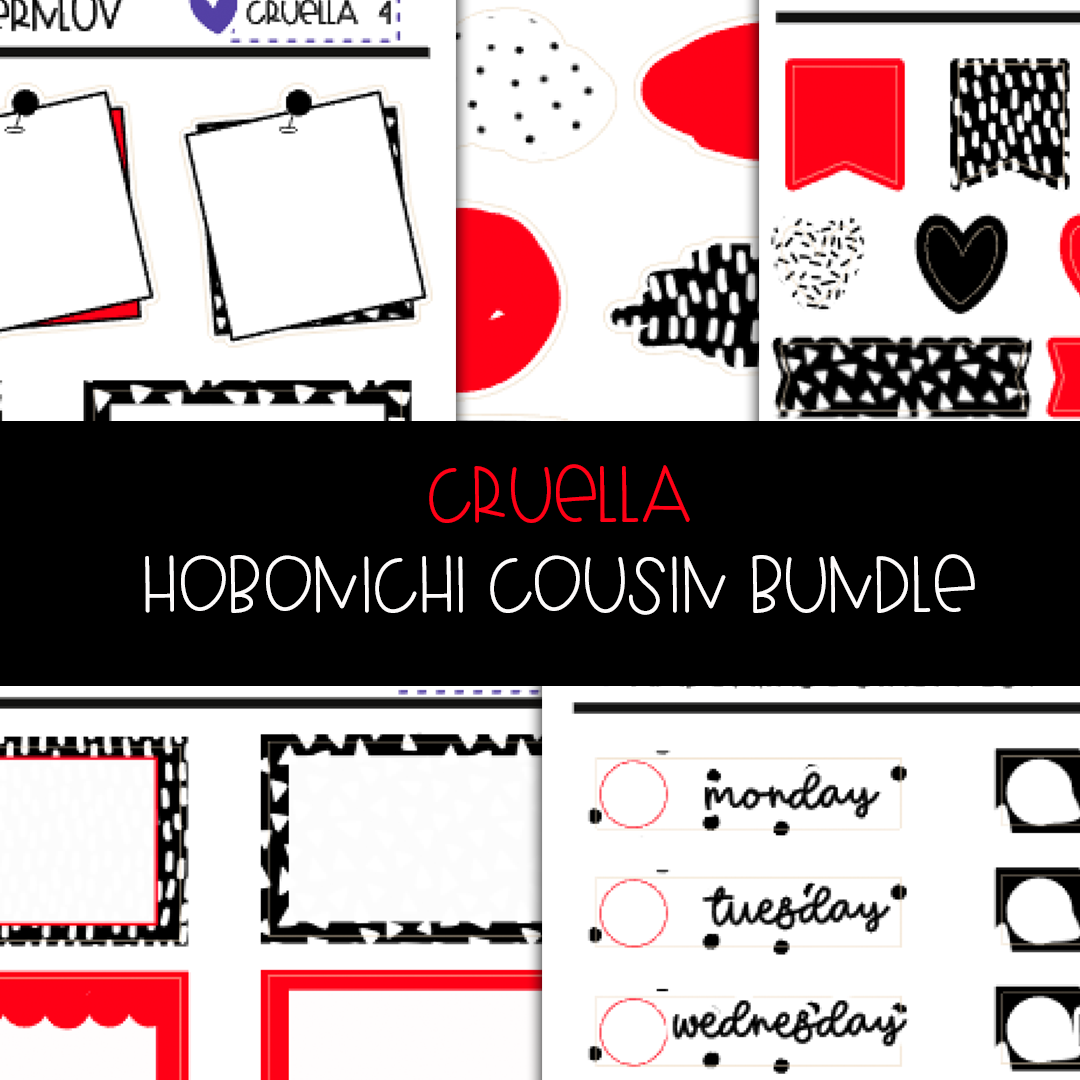 CRUELLA - HOBONICHI COUSIN BUNDLE