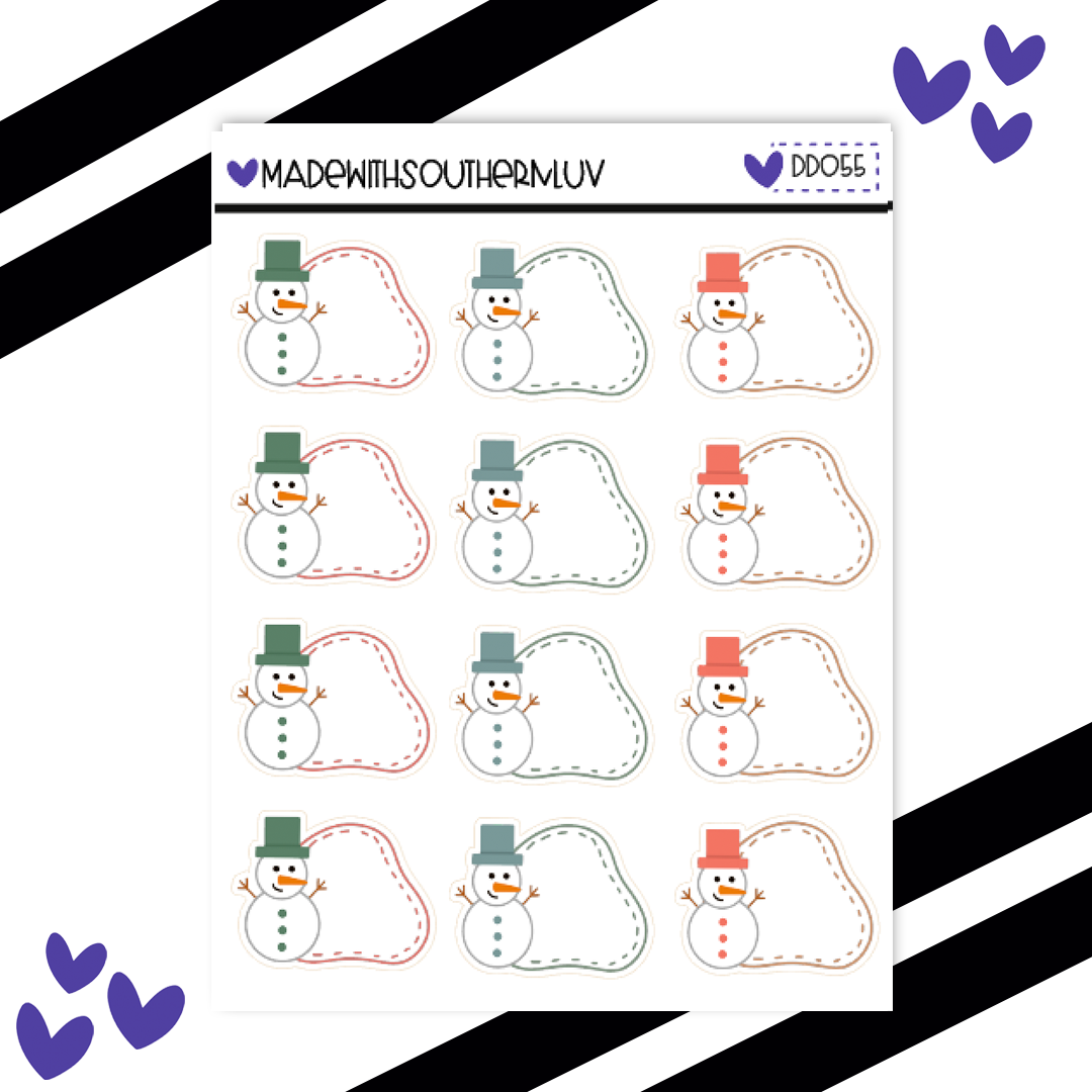 DD055 | SNOWMAN BLOB