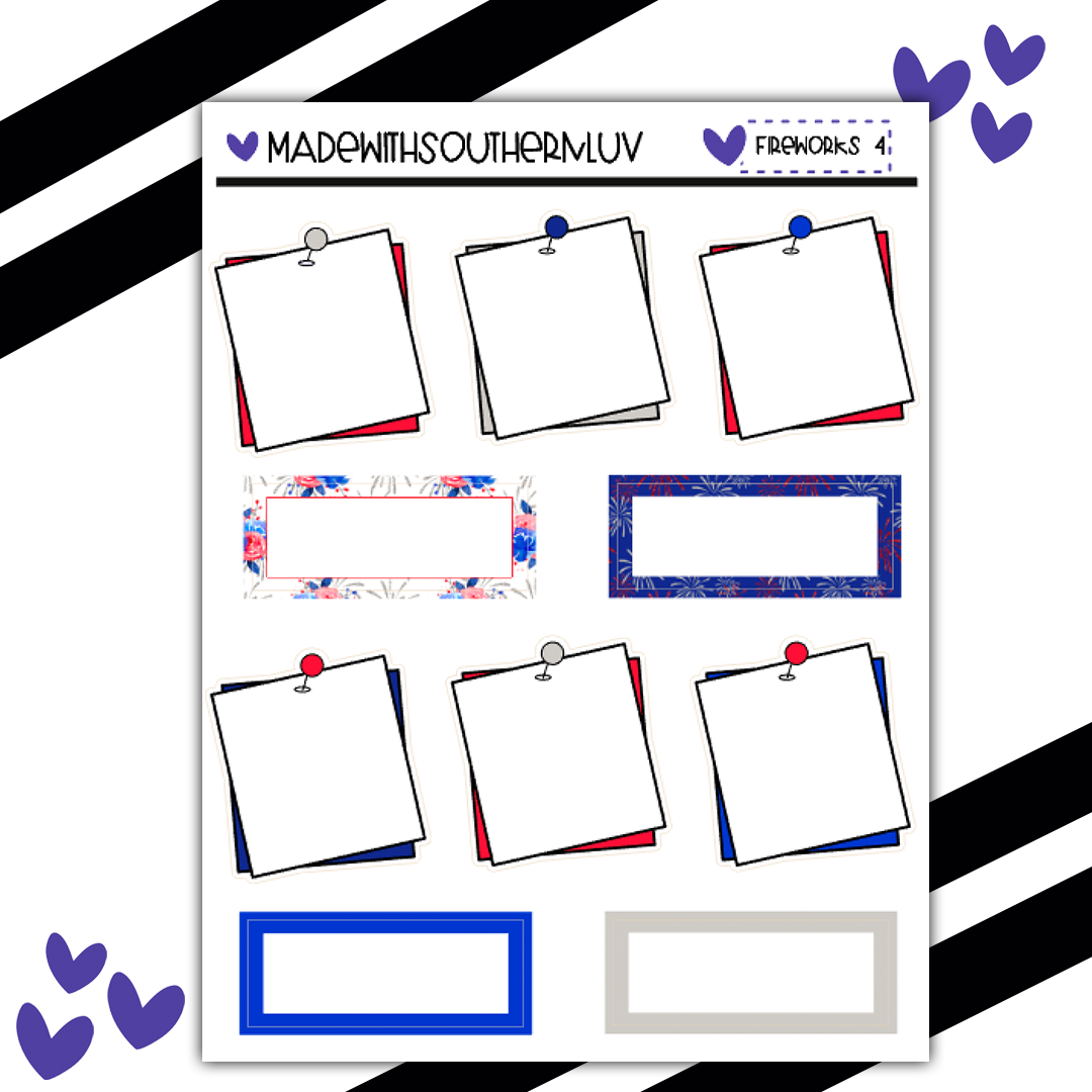FIreworks - FUNCTIONAL HOBONICHI COUSIN BUNDLE