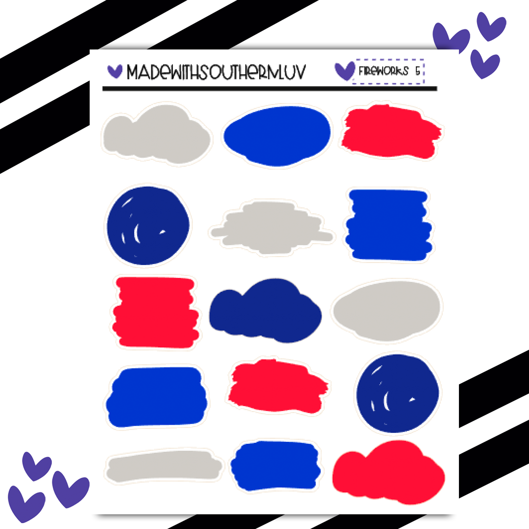 FIreworks - FUNCTIONAL HOBONICHI COUSIN BUNDLE