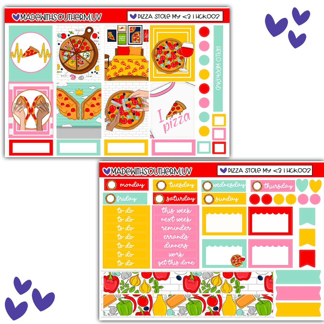HCK001 | PIZZA STOLE MY HEART HOBONICHI COUSIN KIT