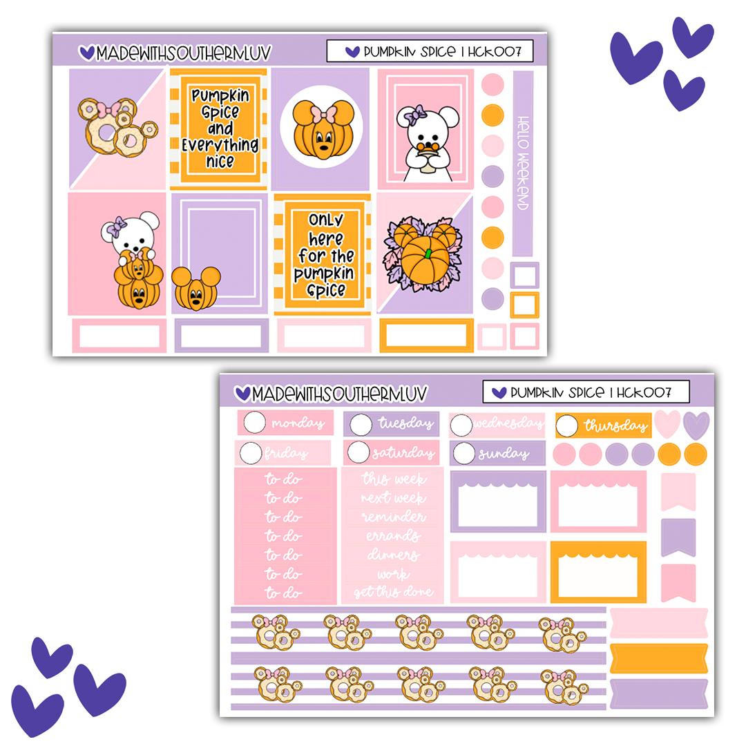 HCK007 | PUMPKIN SPICE HOBONICHI COUSIN KIT