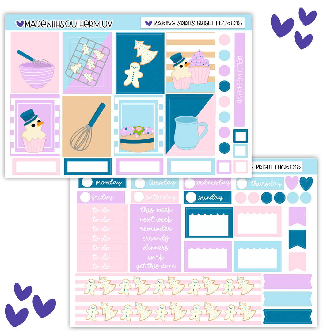HCK016 | BAKING SPIRITS BRIGHT HOBONICHI WEEKS