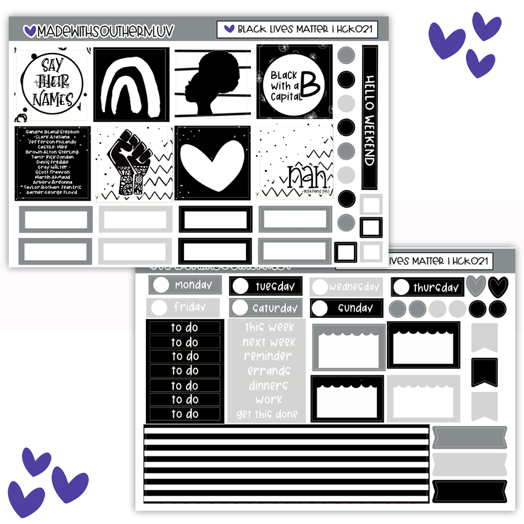 HCK021 | BLACK LIVES MATTER HOBONICHI COUSIN