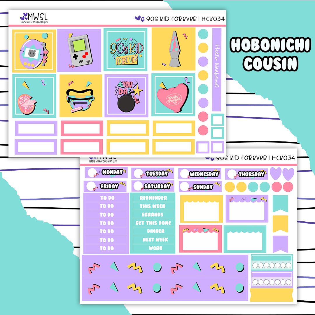 HCK034 | 90s KID FOREVER HOBONICHI COUSIN KIT