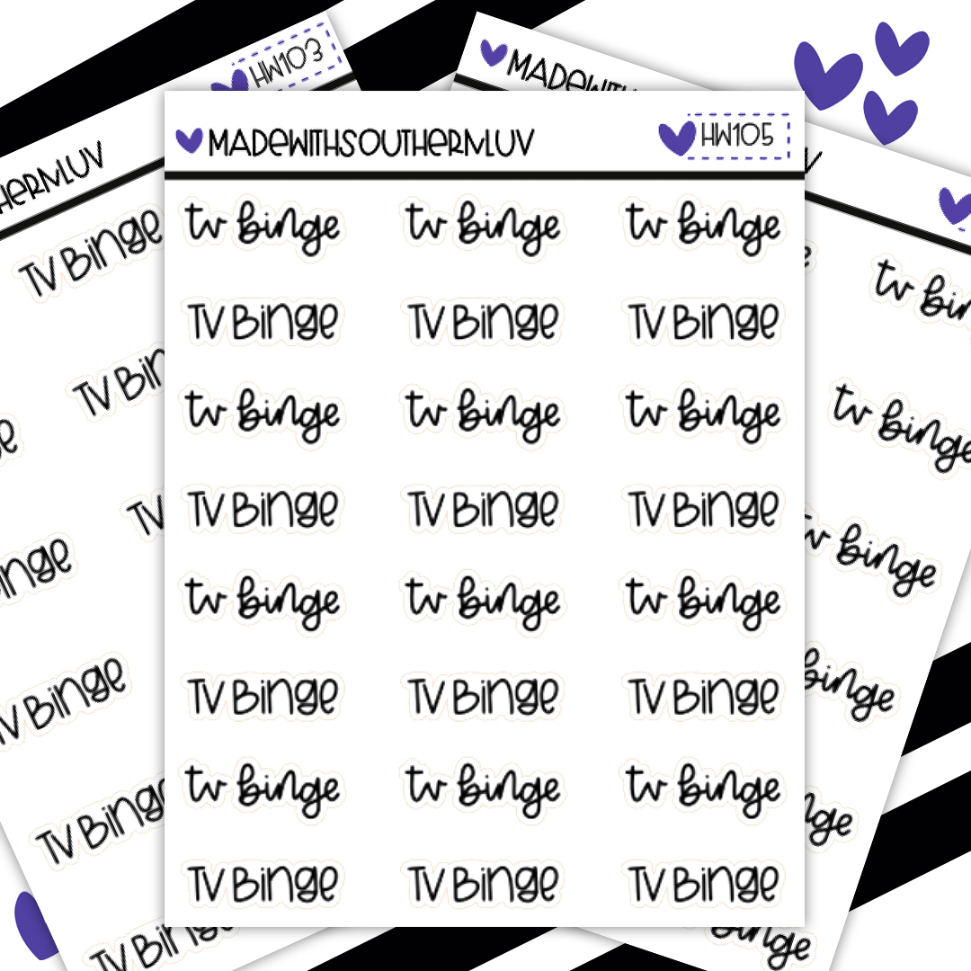 HW105 | TV BINGE