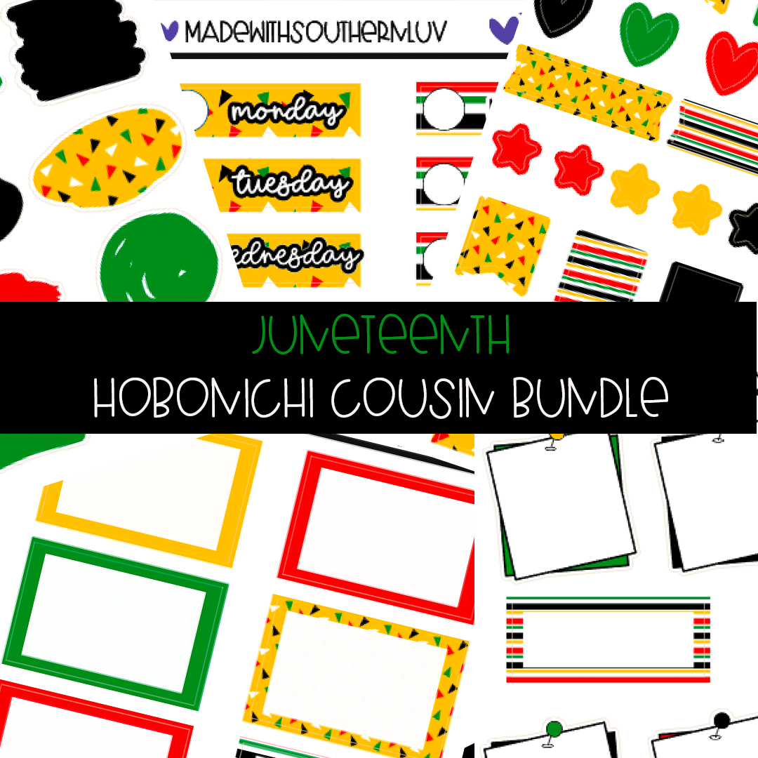 Juneteenth - FUNCTIONAL HOBONICHI COUSIN BUNDLE