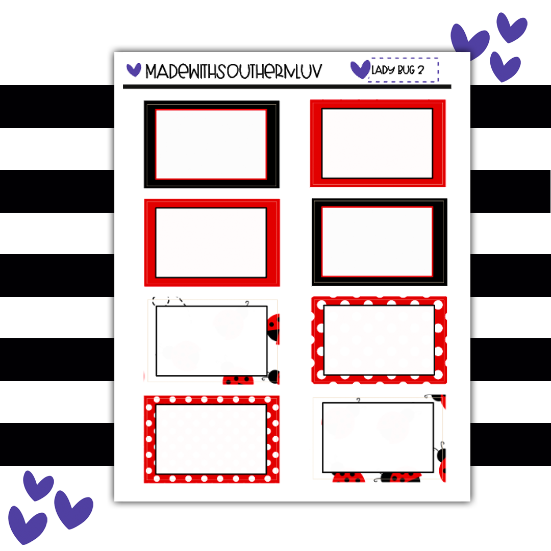 LADY BUG - HOBONICHI COUSIN BUNDLE