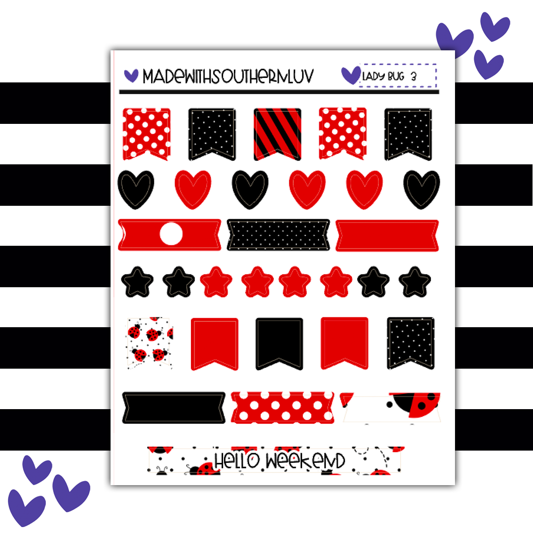 LADY BUG - HOBONICHI COUSIN BUNDLE