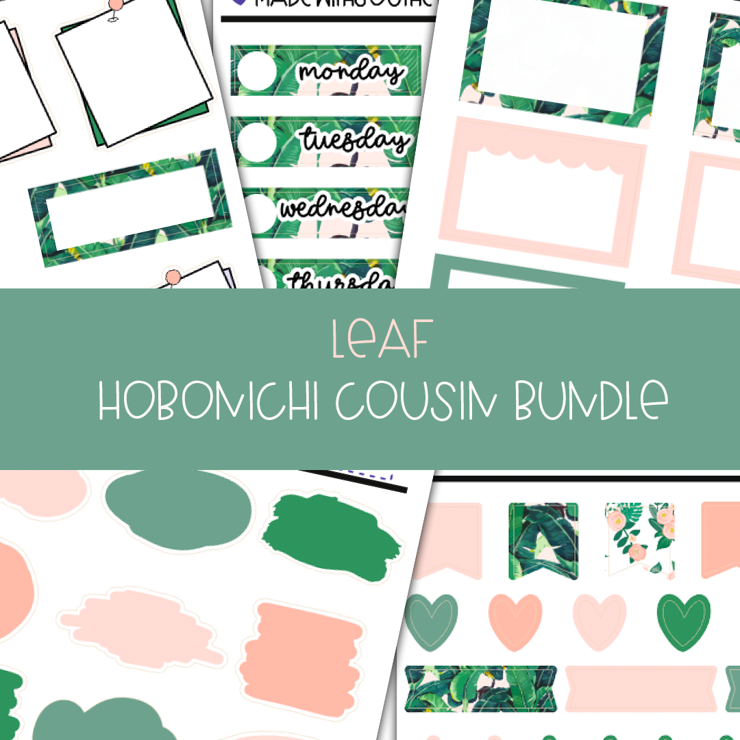 LEAF - HOBONICHI COUSIN BUNDLE