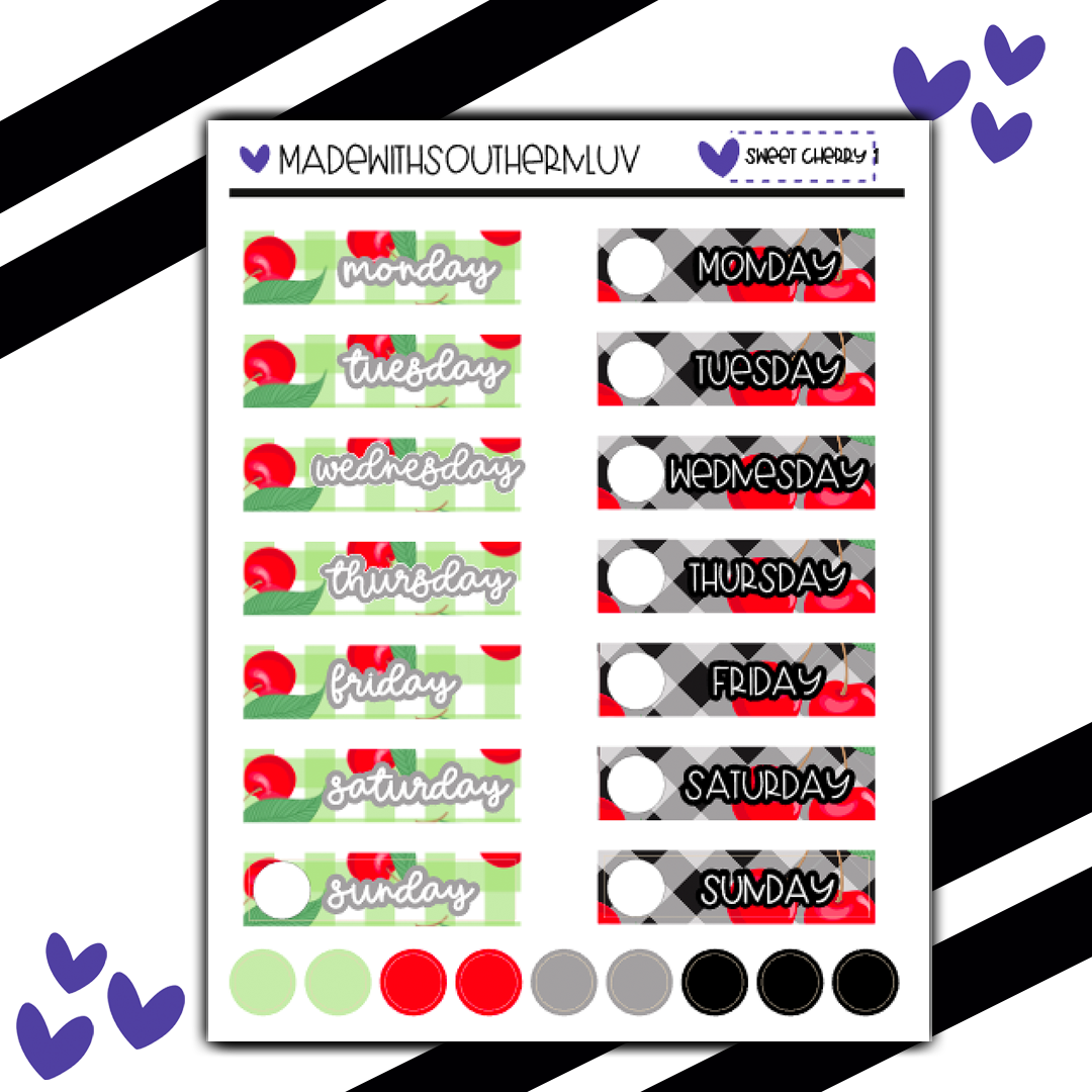 SWEET CHERRY - HOBONICHI COUSIN BUNDLE