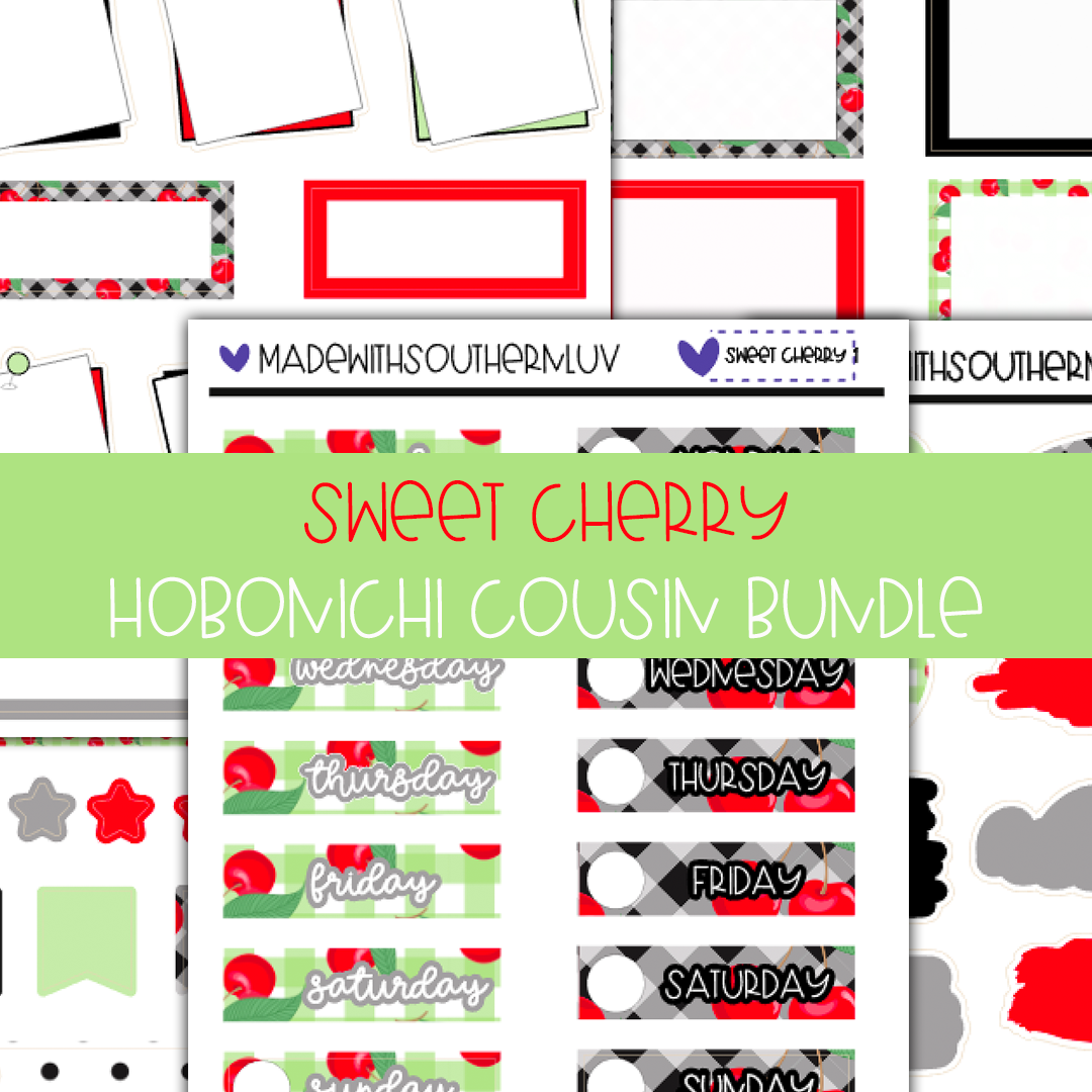 SWEET CHERRY - HOBONICHI COUSIN BUNDLE